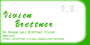 vivien brettner business card